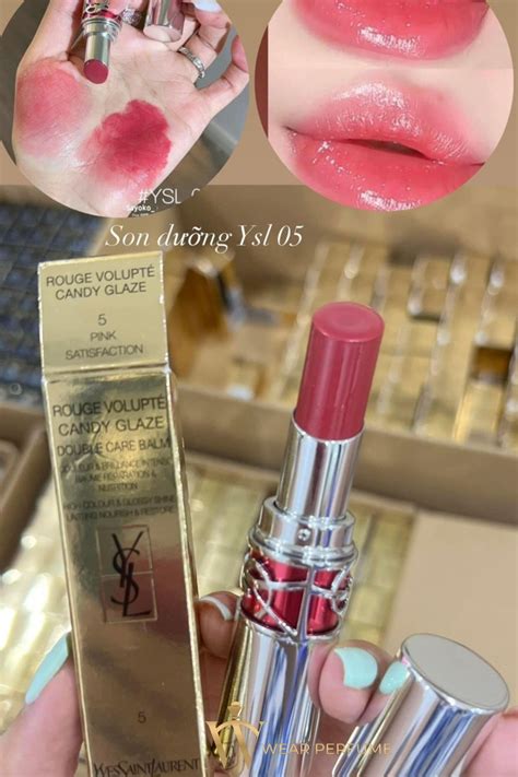 ysl gloss volupte 53|ysl candy glaze pink satisfaction.